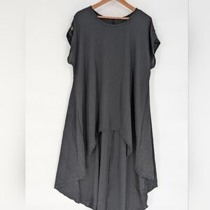 Cha Cha Vente Charcoal‎ High Low Dress